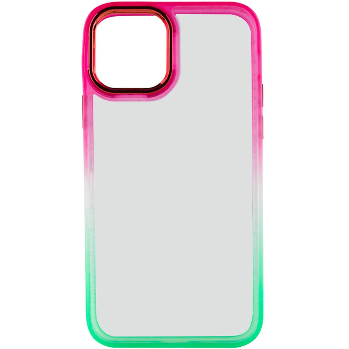 Чохол TPU+PC Fresh sip series для Apple iPhone 14 (6.1") Салатовий / Рожевий