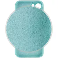 Чехол Silicone Case Full Camera Protective (AA) для Apple iPhone 14 (6.1") Бирюзовый / Marine Green