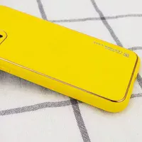 Шкіряний чохол Xshield для Apple iPhone 14 (6.1") Жовтий / Yellow
