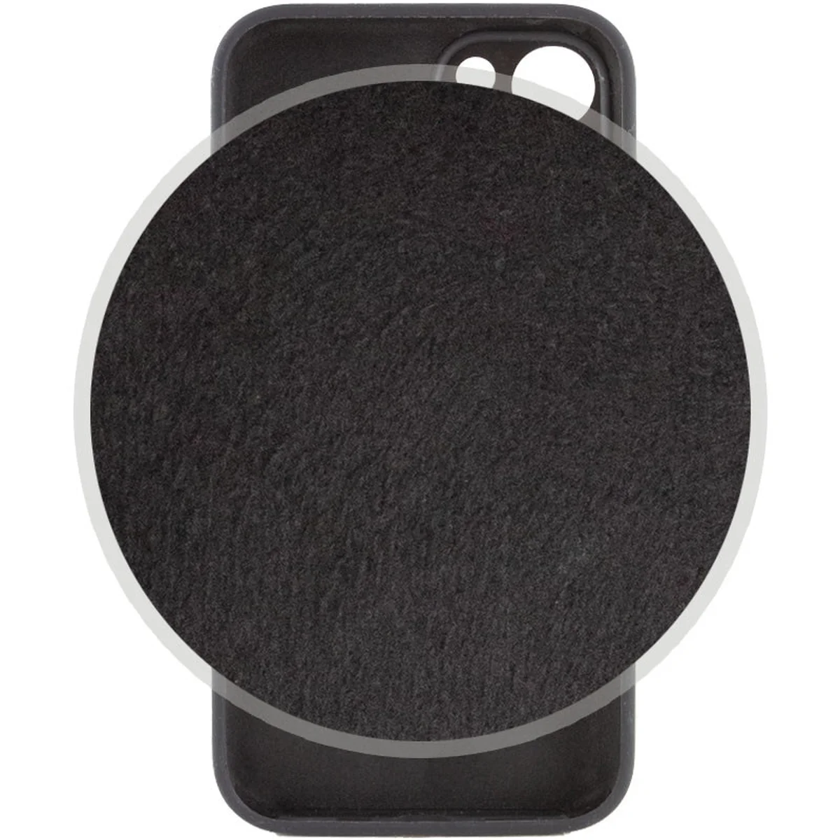 Чохол Silicone Case Full Camera Protective (AA) Apple iPhone 14 (6.1") Чорний / Black