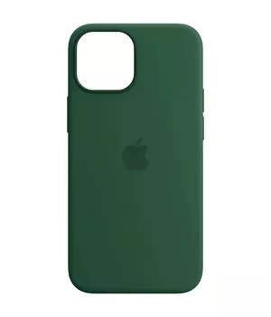 Кожаный чехол Leather Case (AA Plus) with MagSafe для Apple iPhone 14 (6.1") Pine green