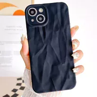 Чехол TPU Texture для Apple iPhone 14 (6.1") Black