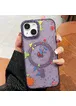 Чохол TPU+PC Flush with MagSafe для Apple iPhone 14 (6.1") Dark purple