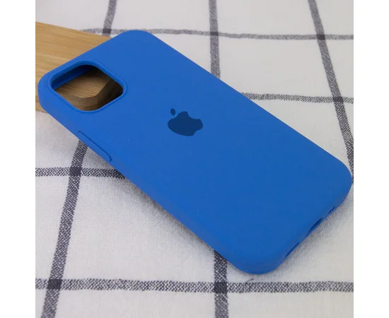 Чохол Silicone Case Full Protective (AA) Apple iPhone 14 (6.1") Синій / Royal blue