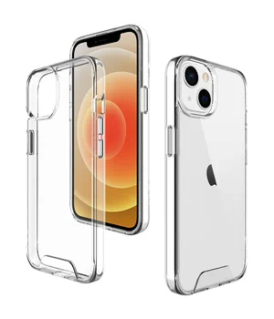 Чохол TPU Space Case transparent для Apple iPhone 15 Plus (6.7") Прозорий
