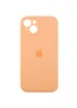 Чохол Silicone Case Full Camera Protective (AA) Apple iPhone 15 Plus (6.7") Помаранчевий / Cantaloupe