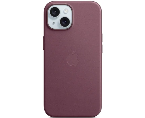 Чехол FineWoven (AAA) with MagSafe для Apple iPhone 15 Plus (6.7") Mulberry