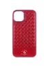 Кожаный чехол Polo Santa Barbara для Apple iPhone 15 Plus (6.7") Red