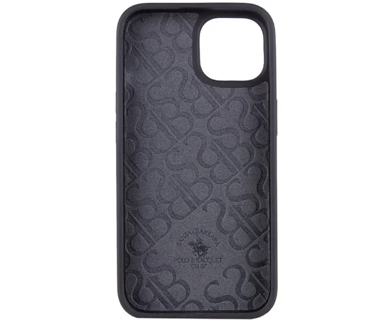 Шкіряний чохол Polo Santa Barbara для Apple iPhone 15 Plus (6.7") Black