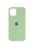 Чехол Silicone Case Full Protective (AA) для Apple iPhone 15 Plus (6.7") Мятный / Mint