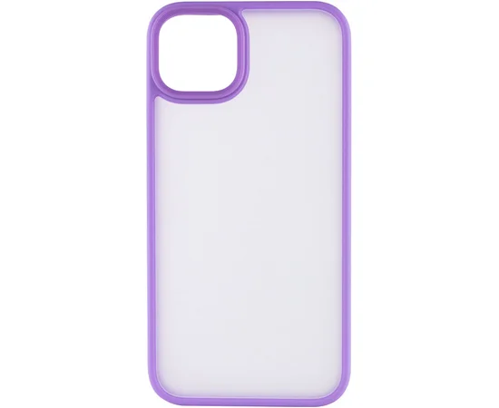 TPU+PC чохол Metal Buttons для Apple iPhone 15 Plus (6.7") Бузковий