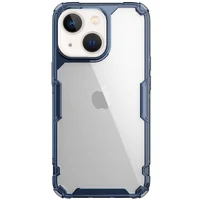 TPU чехол Nillkin Nature Pro Series для Apple iPhone 15 Plus (6.7") Синий (прозрачный)