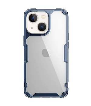 TPU чохол Nillkin Nature Pro Series для Apple iPhone 15 Plus (6.7") Синій (прозорий)