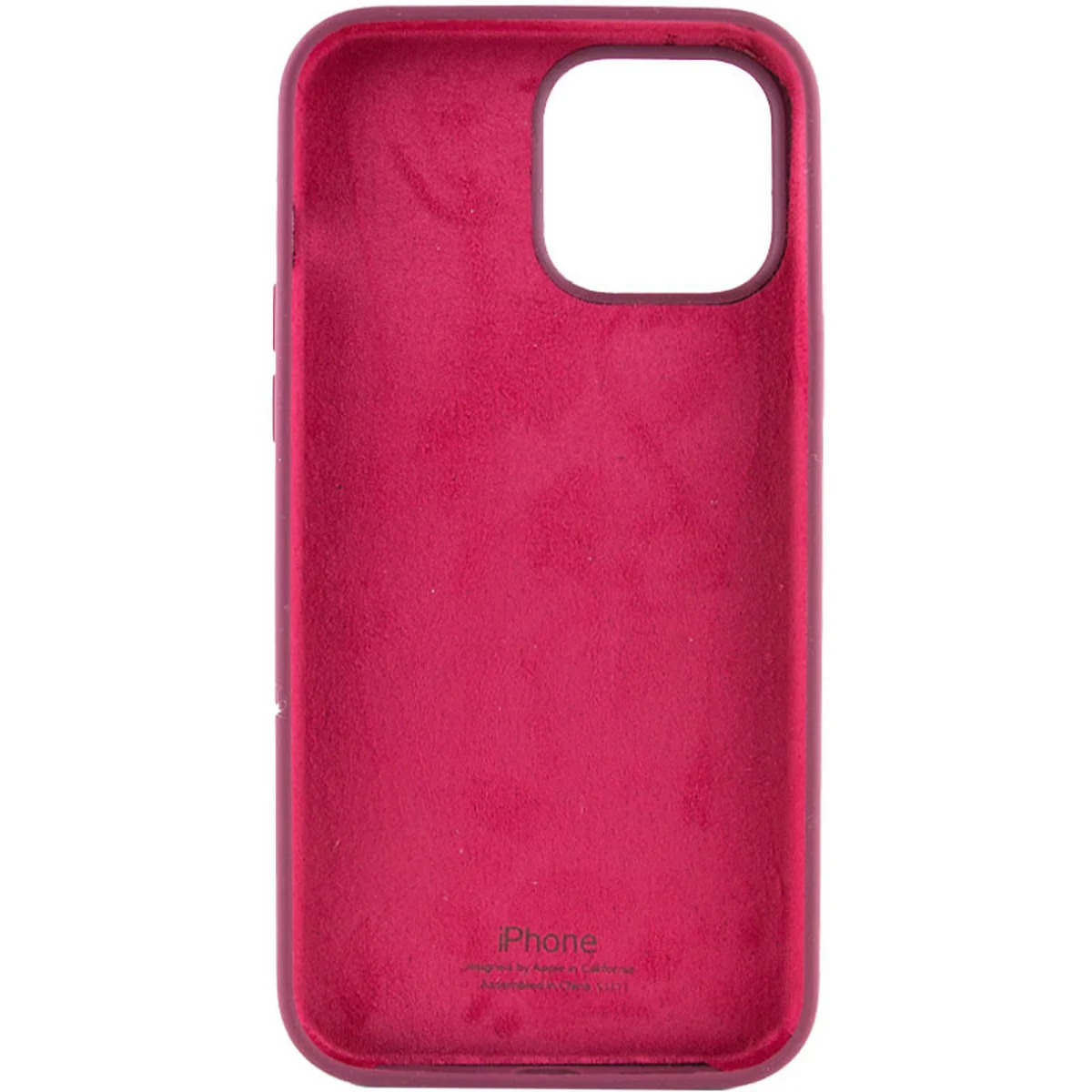 Чехол Silicone Case Full Protective (AA) для Apple iPhone 15 Plus (6.7") Бордовый / Plum
