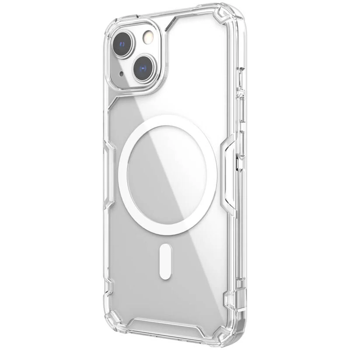 TPU чохол Nillkin Nature Pro Magnetic для Apple iPhone 15 Plus (6.7") Безбарвний (прозорий)