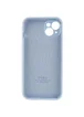 Чехол Silicone Case Full Camera Protective (AA) для Apple iPhone 15 Plus (6.7") Голубой / Sweet Blue