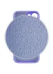 Чехол Silicone Case Full Camera Protective (AA) для Apple iPhone 15 Plus (6.7") Сиреневый / Dasheen / PVH