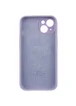 Чохол Silicone Case Full Camera Protective (AA) для Apple iPhone 15 Plus (6.7") Бузковий / Lilac