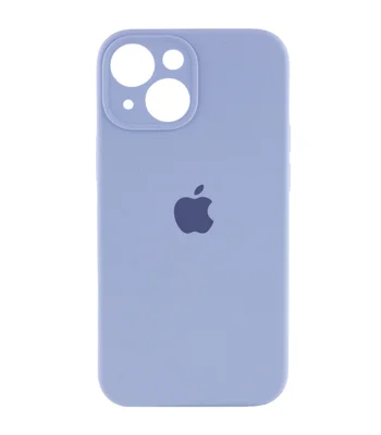 Чохол Silicone Case Full Camera Protective (AA) для Apple iPhone 15 Plus (6.7") Синій / Lilac Blue