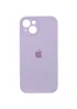 Чехол Silicone Case Full Camera Protective (AA) для Apple iPhone 15 Plus (6.7") Сиреневый / Lilac
