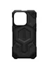 Ударопрочный чехол UAG Monarch Pro with MagSafe Leather для Apple iPhone 15 Plus / 14 Plus (6.7") Черный