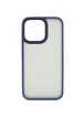 TPU+PC чехол Metal Buttons для Apple iPhone 15 Plus (6.7") Синий