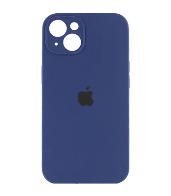 Чохол Silicone Case Full Camera Protective (AA) для Apple iPhone 15 Plus (6.7") Синій / Deep navy