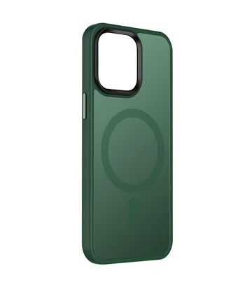 Чохол Ummi Colorful with MagSafe для Apple iPhone 15 Plus (6.7") Зелений / Dark Green