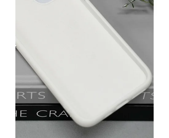 Чохол TPU+Glass Sapphire Midnight with MagSafe для Apple iPhone 15 Plus (6.7") Білий / White