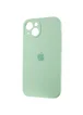 Чехол Silicone Case Full Camera Protective (AA) для Apple iPhone 15 Plus (6.7") Зеленый / Pistachio
