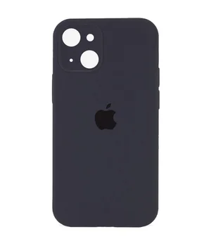 Чохол Silicone Case Full Camera Protective (AA) для Apple iPhone 15 Plus (6.7") Сірий / Dark Gray