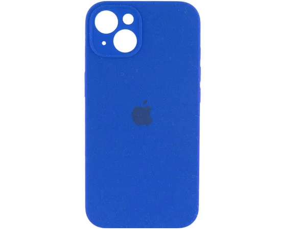 Чехол Silicone Case Full Camera Protective (AA) для Apple iPhone 15 Plus (6.7") Синий / Capri Blue / PVH