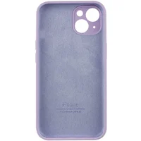 Чехол Silicone Case Full Camera Protective (AA) для Apple iPhone 15 Plus (6.7") Сиреневый / Lilac / PVH