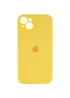 Чохол Silicone Case Full Camera Protective (AA) Apple iPhone 15 Plus (6.7") Жовтий / Yellow
