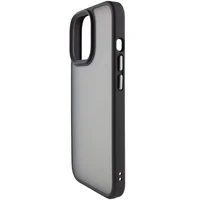 TPU+PC чехол Metal Buttons для Apple iPhone 15 Plus (6.7") Черный