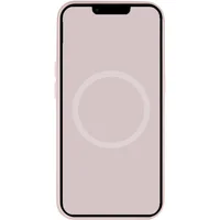 Чехол Silicone case (AAA) full with Magsafe and Animation для Apple iPhone 15 Plus (6.7") Розовый / Light pink