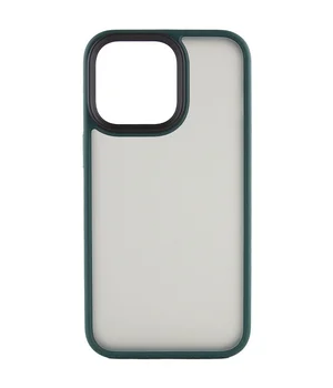 TPU+PC чехол Metal Buttons для Apple iPhone 15 Plus (6.7") Зеленый