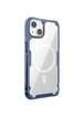 TPU чохол Nillkin Nature Pro Magnetic для Apple iPhone 15 Plus (6.7") Синій (прозорий)