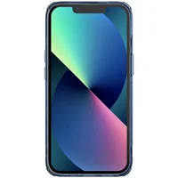 TPU чехол Nillkin Nature Pro Magnetic для Apple iPhone 15 Plus (6.7") Синий (прозрачный)