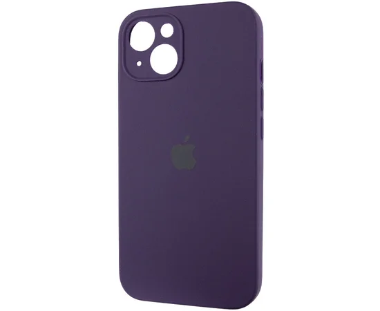 Чохол Silicone Case Full Camera Protective (AA) для Apple iPhone 15 Plus (6.7") Фіолетовий / Elderberry