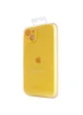 Чохол Silicone Case Full Camera Protective (AA) Apple iPhone 15 Plus (6.7") Жовтий / Yellow