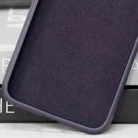 Чехол TPU+Glass Sapphire Midnight with MagSafe для Apple iPhone 15 Plus (6.7") Фиолетовый / Deep Purple