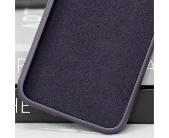 Чехол TPU+Glass Sapphire Midnight with MagSafe для Apple iPhone 15 Plus (6.7") Фиолетовый / Deep Purple