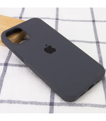Чохол Silicone Case Full Protective (AA) для Apple iPhone 15 Plus (6.7") Сірий / Dark Grey