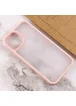 TPU+PC чехол Metal Buttons для Apple iPhone 15 Plus (6.7") Розовый