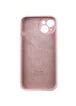 Чехол Silicone Case Full Camera Protective (AA) для Apple iPhone 15 Plus (6.7") Розовый / Chalk Pink / PVH
