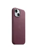 Чехол FineWoven (AAA) with MagSafe для Apple iPhone 15 Plus (6.7") Mulberry