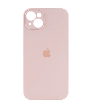 Чехол Silicone Case Full Camera Protective (AA) для Apple iPhone 15 Plus (6.7") Розовый / Pink Sand