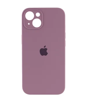 Чехол Silicone Case Full Camera Protective (AA) для Apple iPhone 15 Plus (6.7") Лиловый / Lilac Pride