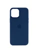Чехол Silicone case (AAA) full with Magsafe and Animation для Apple iPhone 15 Plus (6.7") Синий / Storm Blue